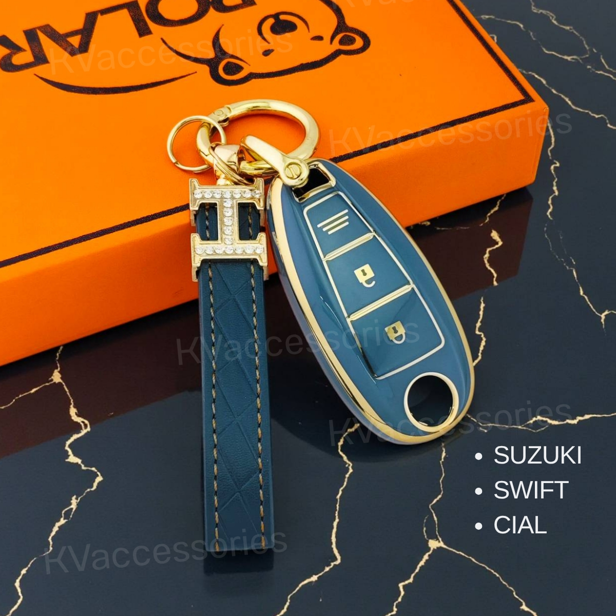 TPU เคสกุญแจรถยนต์ สำหรับรุ่น SUZUKI  SWIFT CIAL
