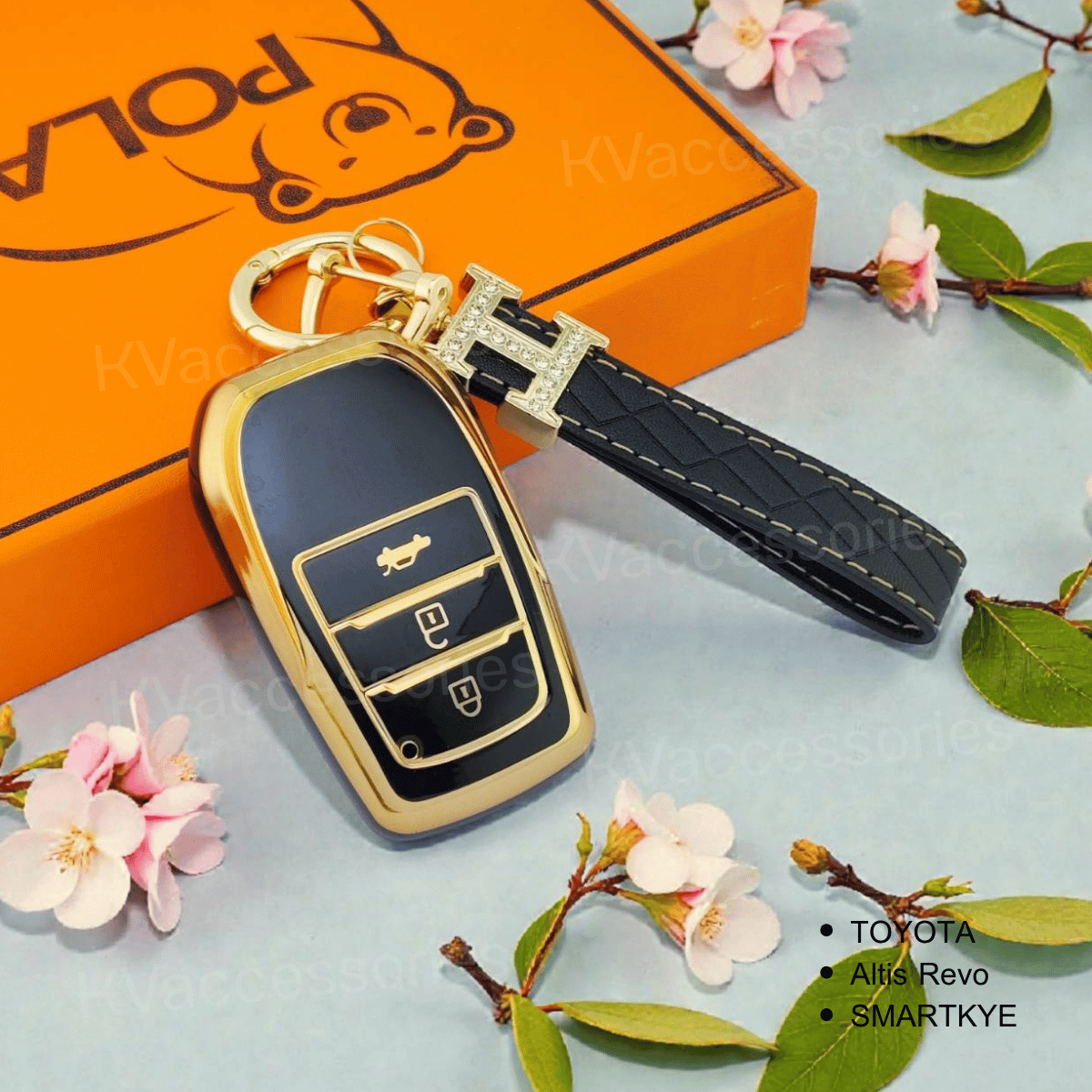 TPU เคสกุญแจรถยนต์ สำหรับรุ่น TOYOTA Altis Revo SMARTKYE