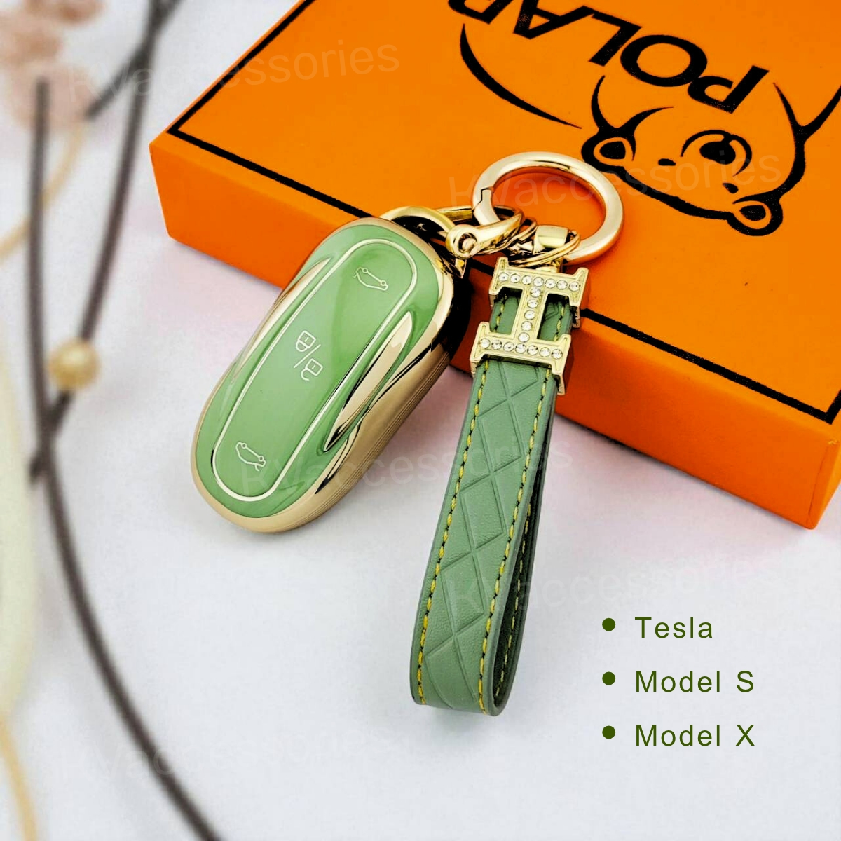 TPU เคสกุญแจรถยนต์ สำหรับรุ่น Tesla-1 Model S Model X