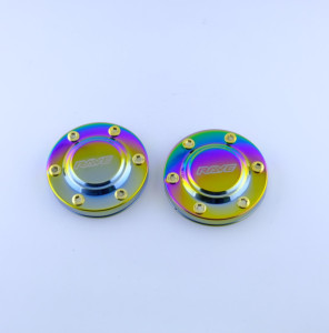 ดุมล้อ 106mm สีรุ้ง