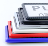 กรอบป้าย PL-9999 รุ่น 3D ทรงญี่ปุ่น