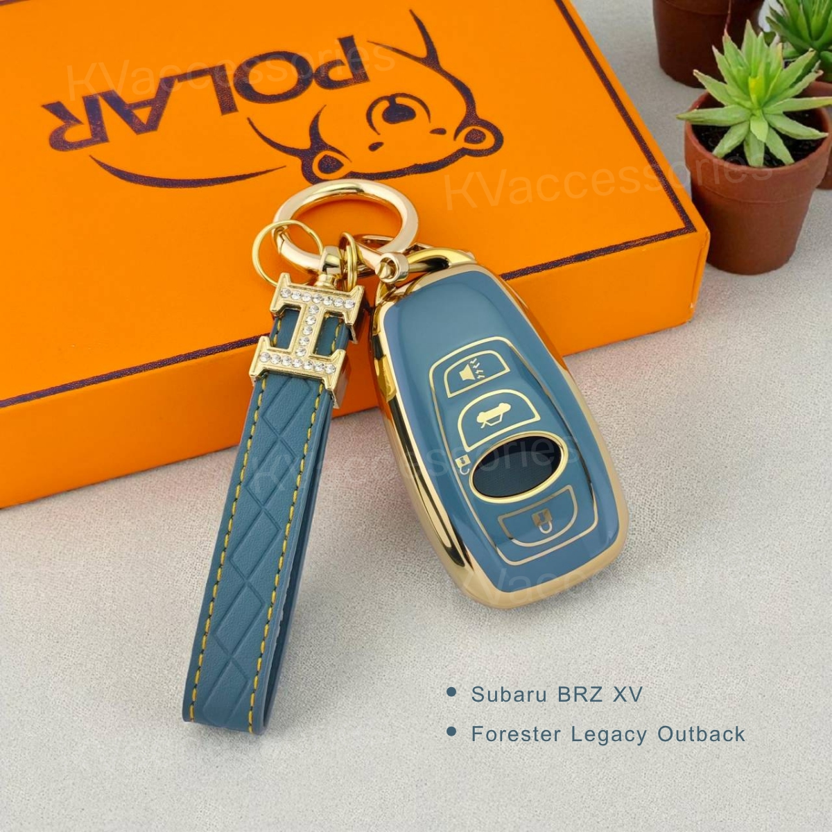 TPU เคสกุญแจรถยนต์ สำหรับรุ่น Subaru BRZ XV  Forester Legacy Outback