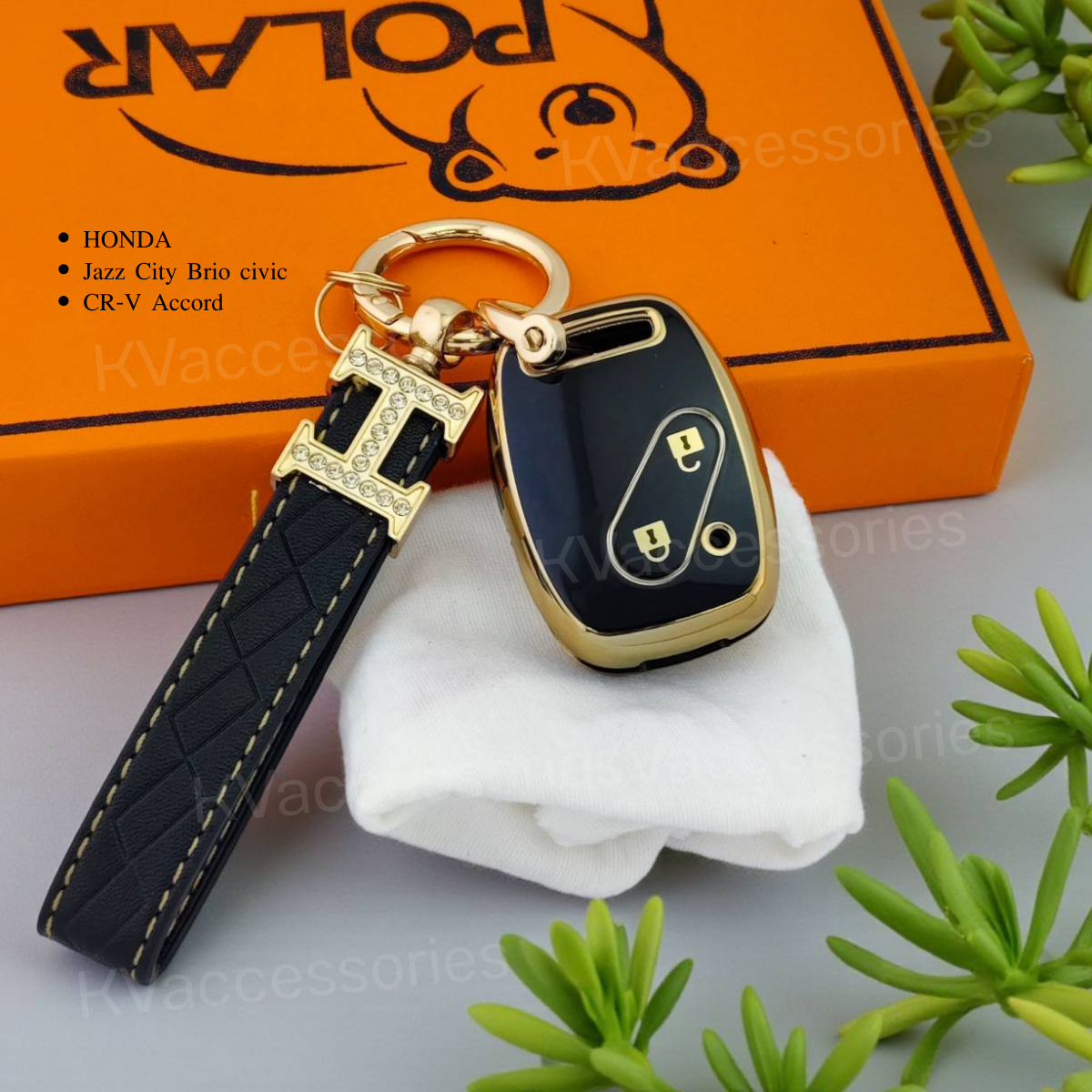 TPU เคสกุญแจรถยนต์ สำหรับรุ่น HONDA Jazz City Brio civic CR-V Accord