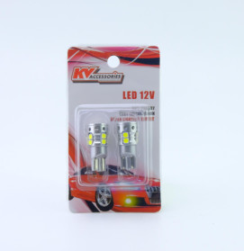 ไฟหรี่ LED T10 3030 9LED CANBUS ป้องกันคำเตือนแดชบอร์ด