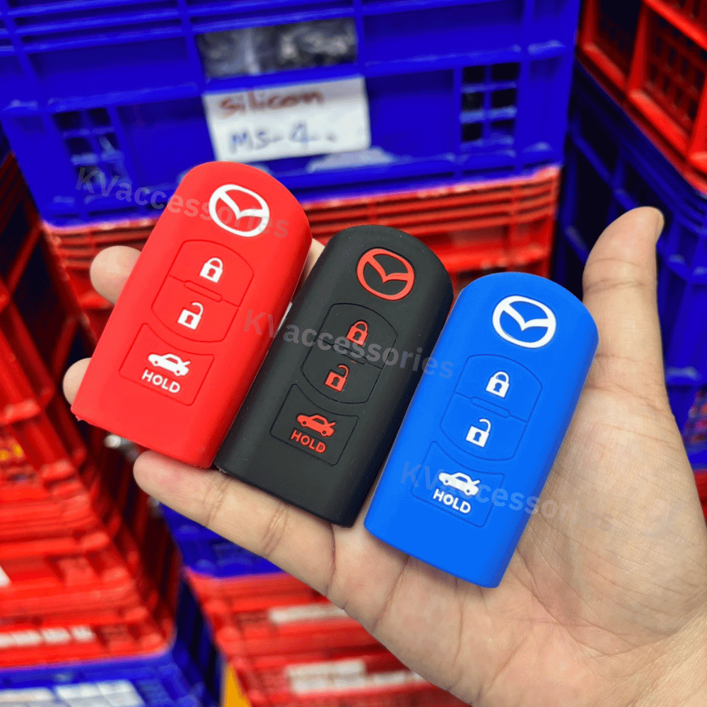 ซิลิโคนกุญแจรถยนต์ สำหรับรุ่น MAZDA SKYACITY MAZDA2 ,MAZDA3 CX3 ,CX5