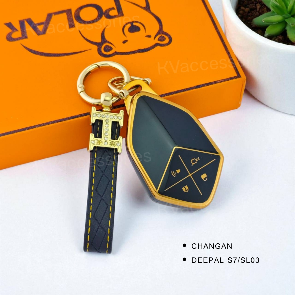 TPU เคสกุญแจรถยนต์ สำหรับรุ่น CHANGAN DEEPAL S7/SL03