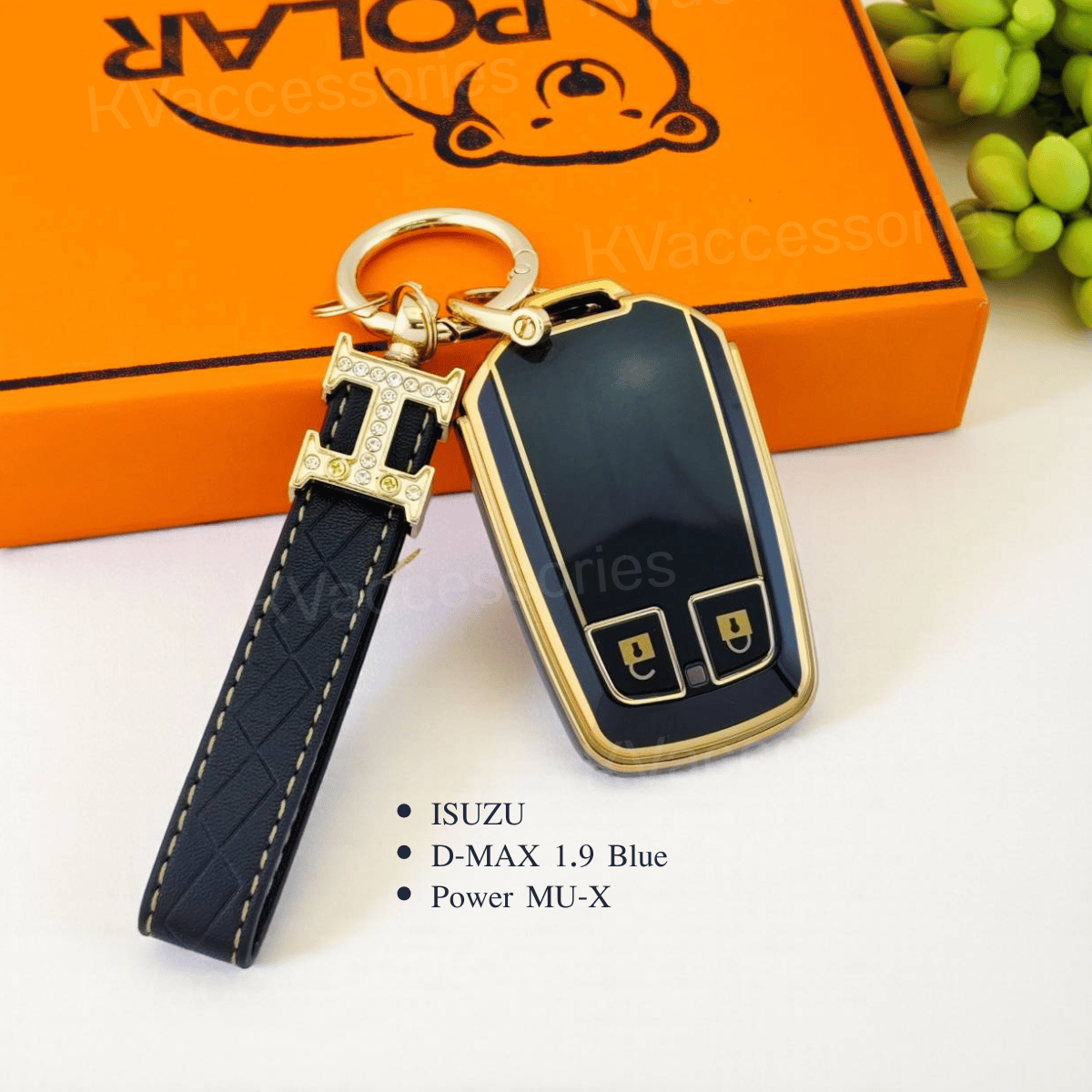 TPU เคสกุญแจรถยนต์ สำหรับรุ่นISUZU  D-MAX 1.9 Blue Power MU-X