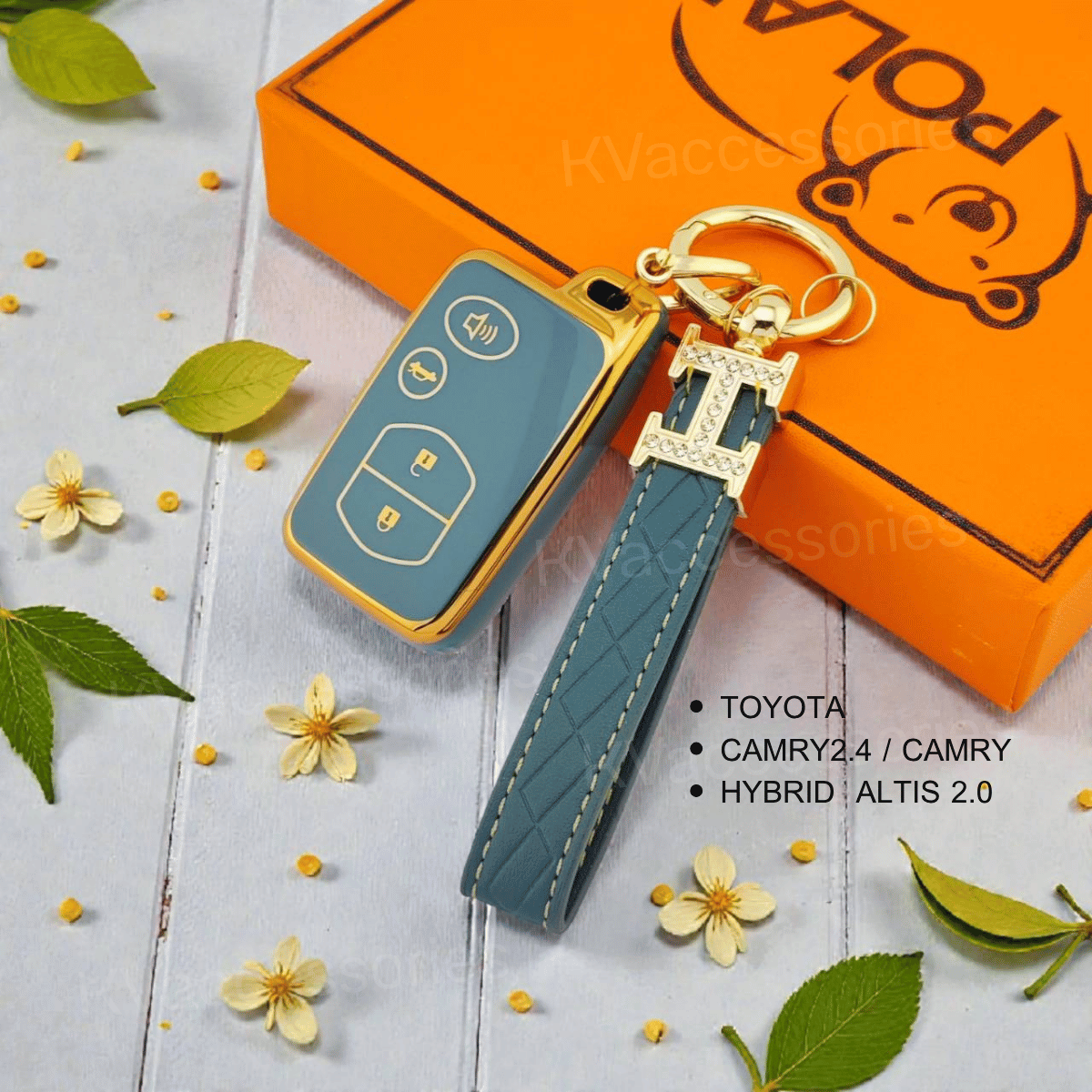TPU เคสกุญแจรถยนต์ สำหรับรุ่น TOYOTA CAMRY2.4 CAMRY HYBRID ALTIS 2.0