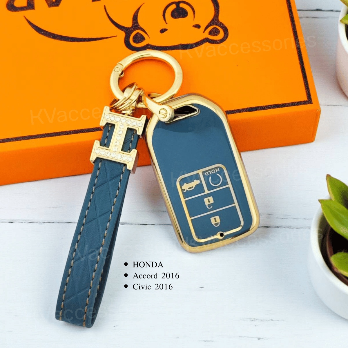 TPU เคสกุญแจรถยนต์ สำหรับรุ่น HONDA Accord 2016 Civic 2016