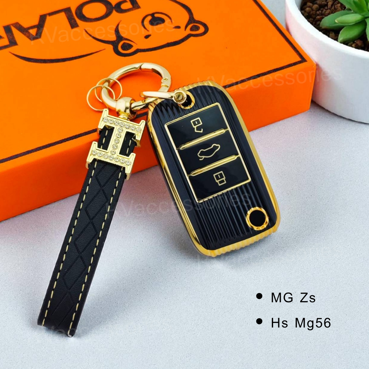 TPU เคสกุญแจรถยนต์ สำหรับรุ่น MG Zs Hs Mg56