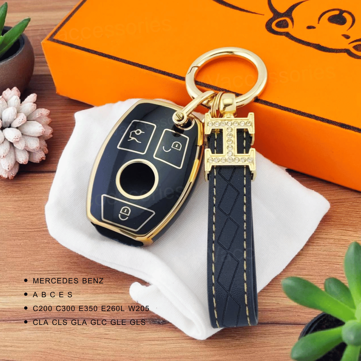 TPU เคสกุญแจรถยนต์ สำหรับรุ่น MERCEDES BENZ A B C E S C200 C300 E350 E260L W205 CLA CLS GLA GLC GLE GLS