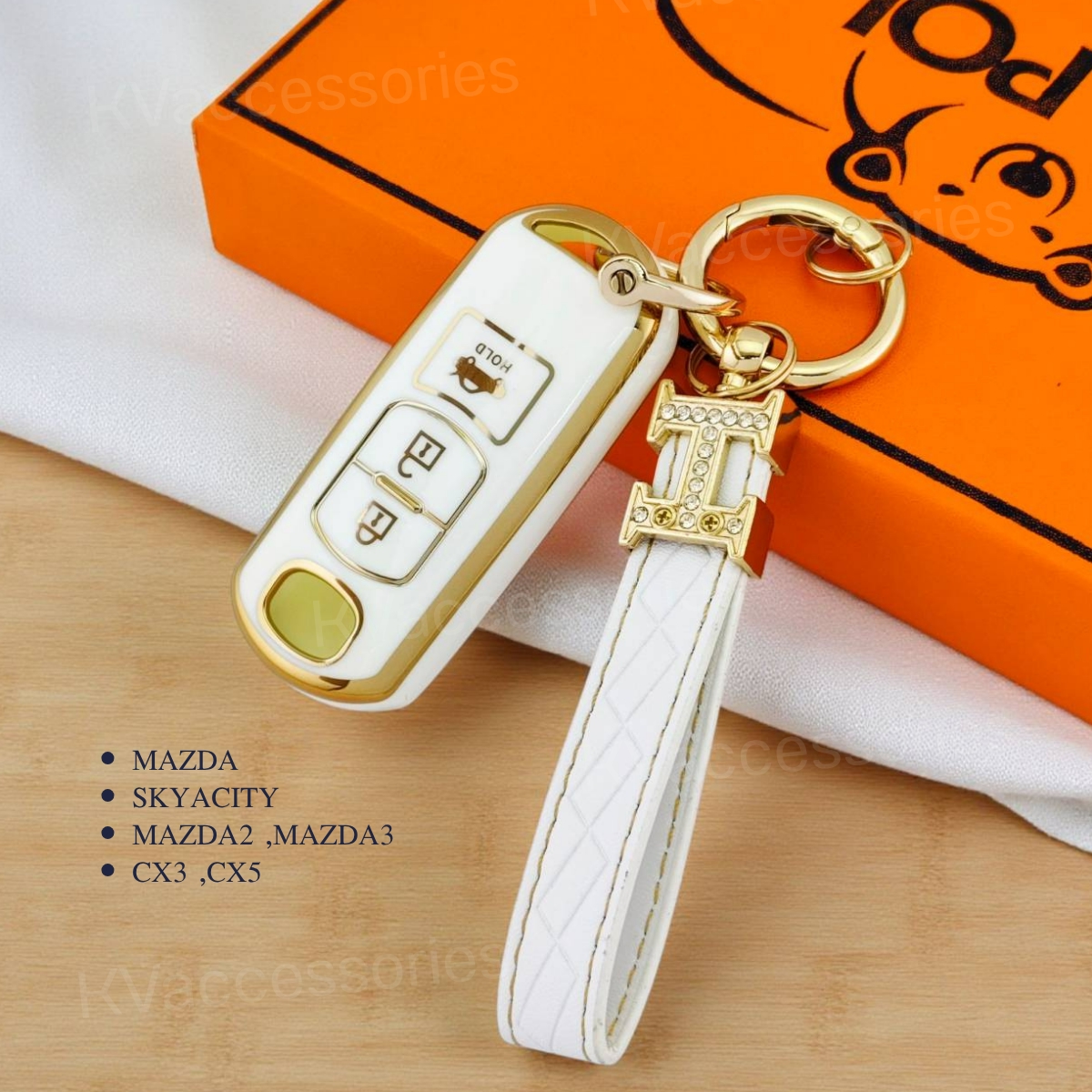 TPU เคสกุญแจรถยนต์ สำหรับรุ่น MAZDA SKYACITY MAZDA2 ,MAZDA3 CX3 ,CX5