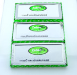 กรอบป้าย สแตนแลส