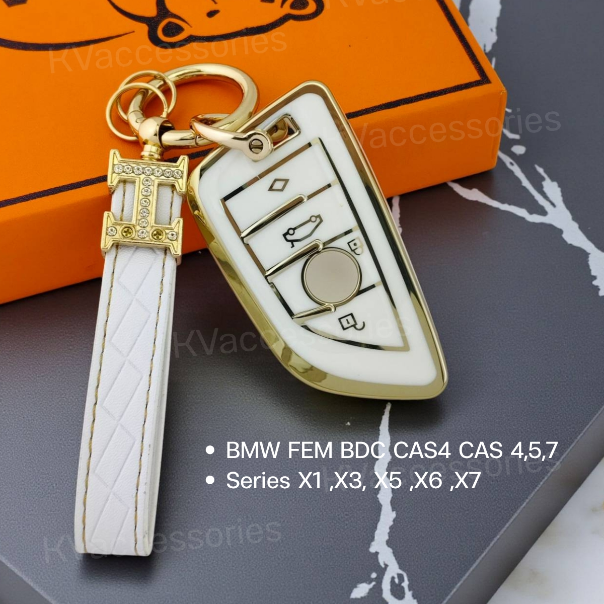 TPU เคสกุญแจรถยนต์ สำหรับรุ่น BMW FEM BDC CAS4 CAS 4,5,7 Series X1 ,X3, X5 ,X6 ,X7