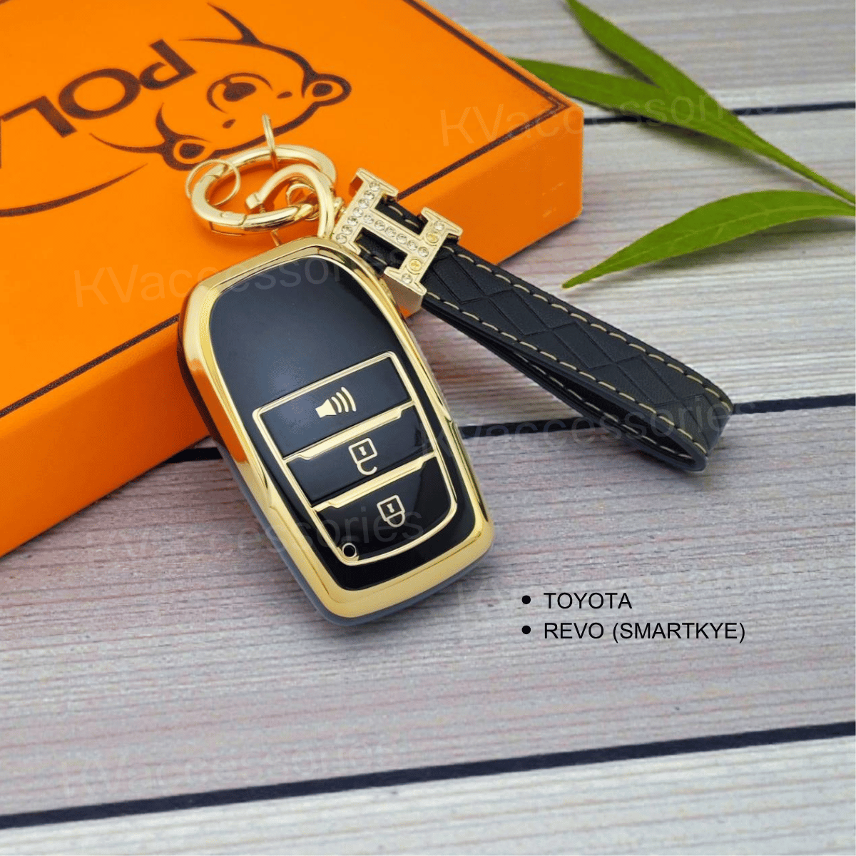 TPU เคสกุญแจรถยนต์ สำหรับรุ่น TOYOTA REVO (SMARTKYE)