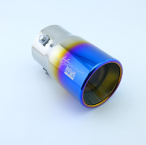 HKS-Style Exhaust Tip, Titanium Finish