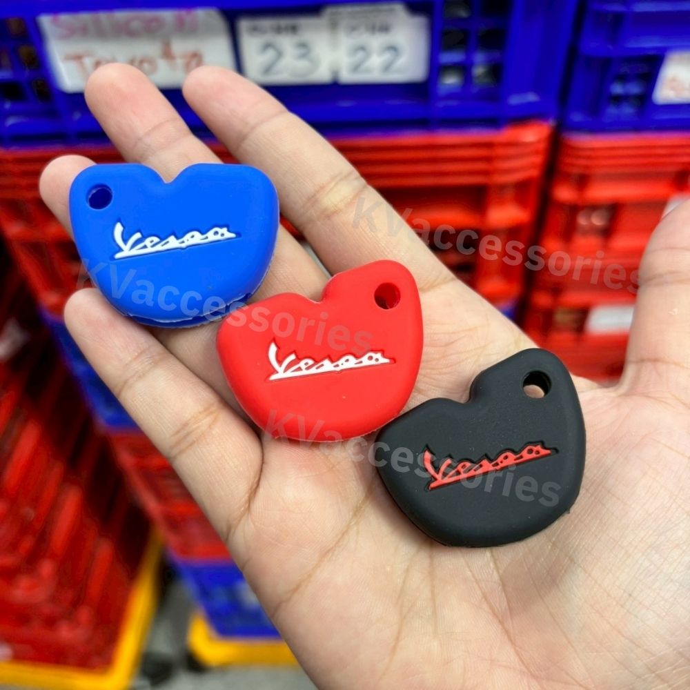 ซิลิโคนกุญแจรถยนต์ สำหรับรุ่น Vespa GTS GTV LX Spring Sprint