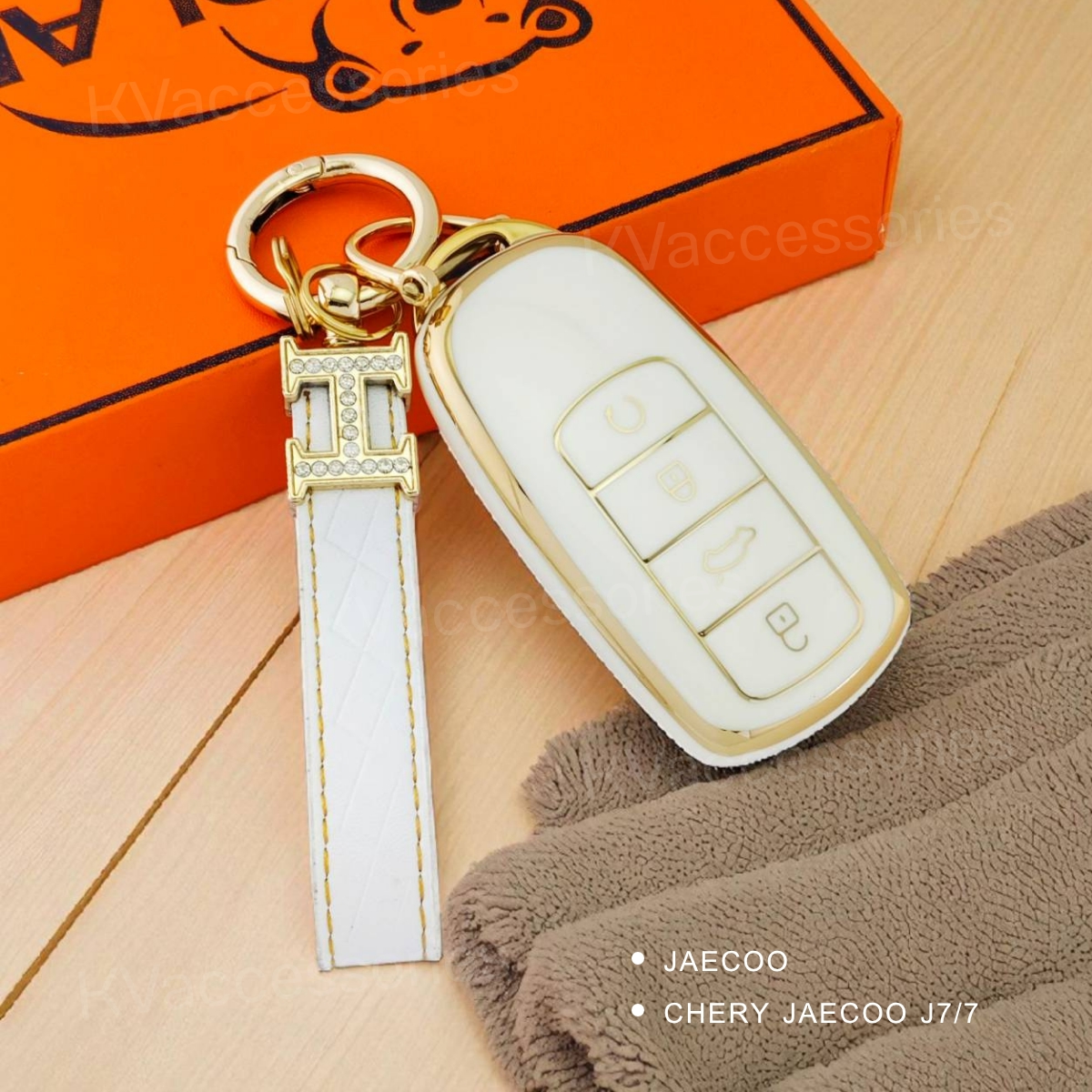 TPU เคสกุญแจรถยนต์ สำหรับรุ่น chery jaecoo J7/7