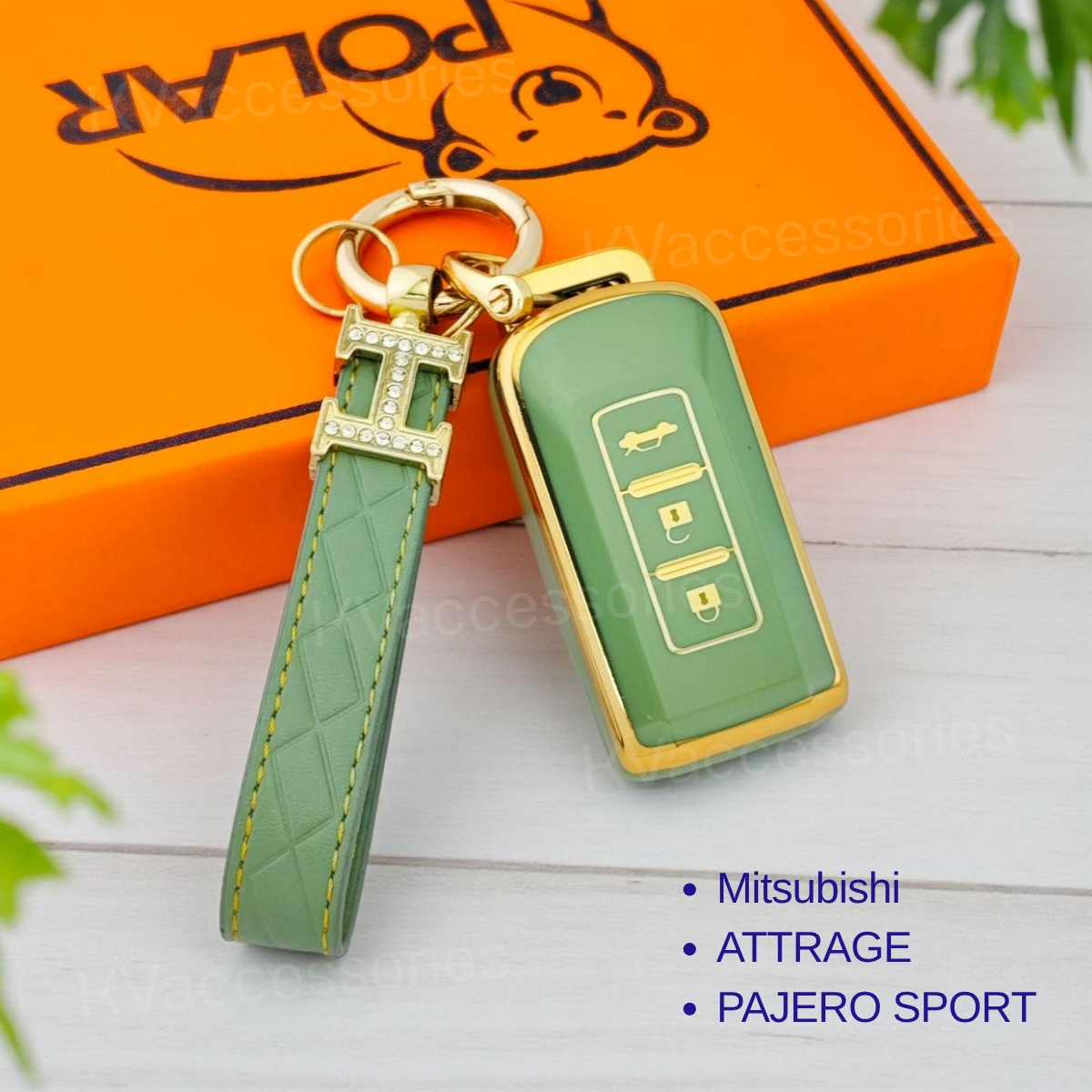 TPU เคสกุญแจรถยนต์ สำหรับรุ่น Mitsubishi ATTRAGE PAJERO SPORT