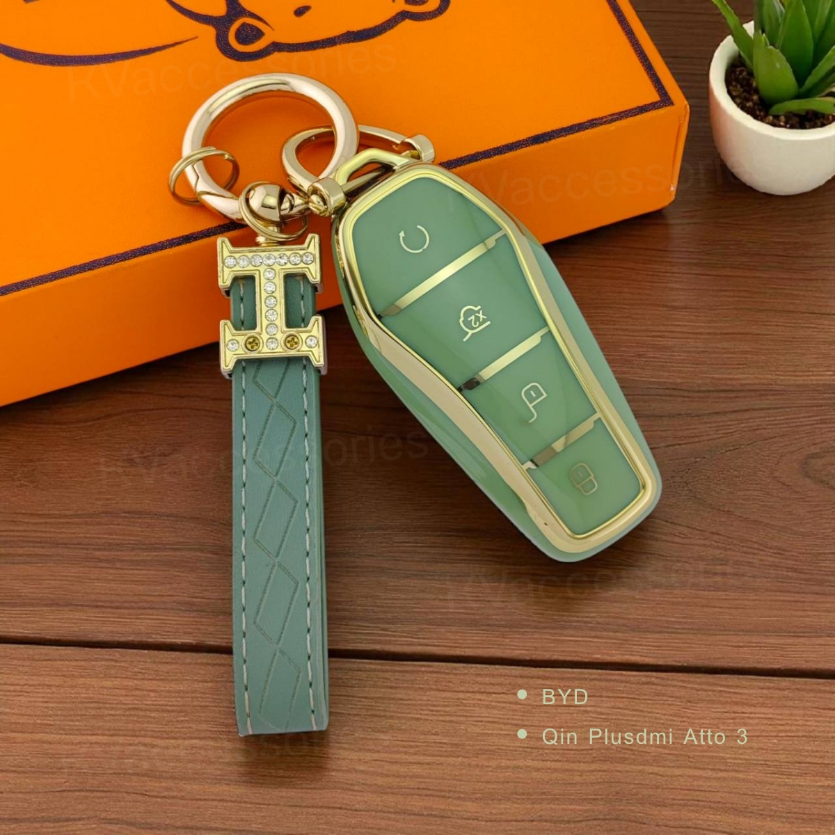 TPU เคสกุญแจรถยนต์ สำหรับรุ่น BYD Qin Plusdmi Atto 3