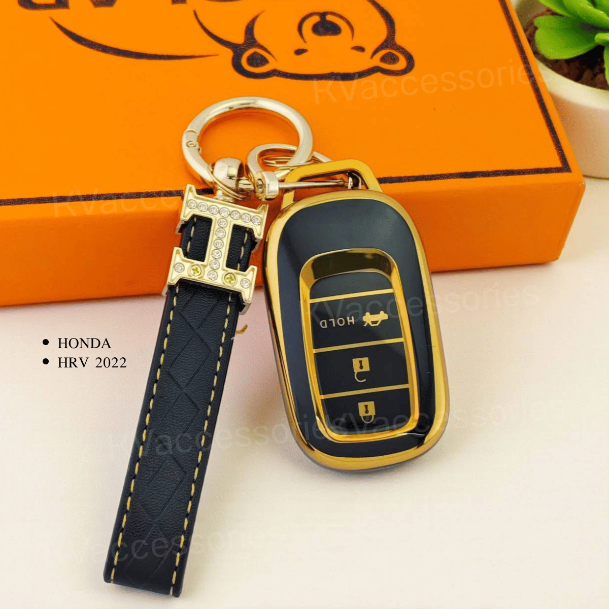 TPU เคสกุญแจรถยนต์ สำหรับรุ่น HONDA HRV 2022