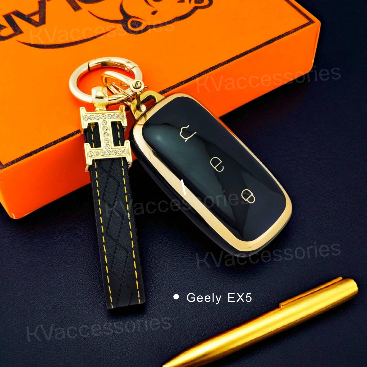 TPU เคสกุญแจรถยนต์ สำหรับรุ่น Geely EX5